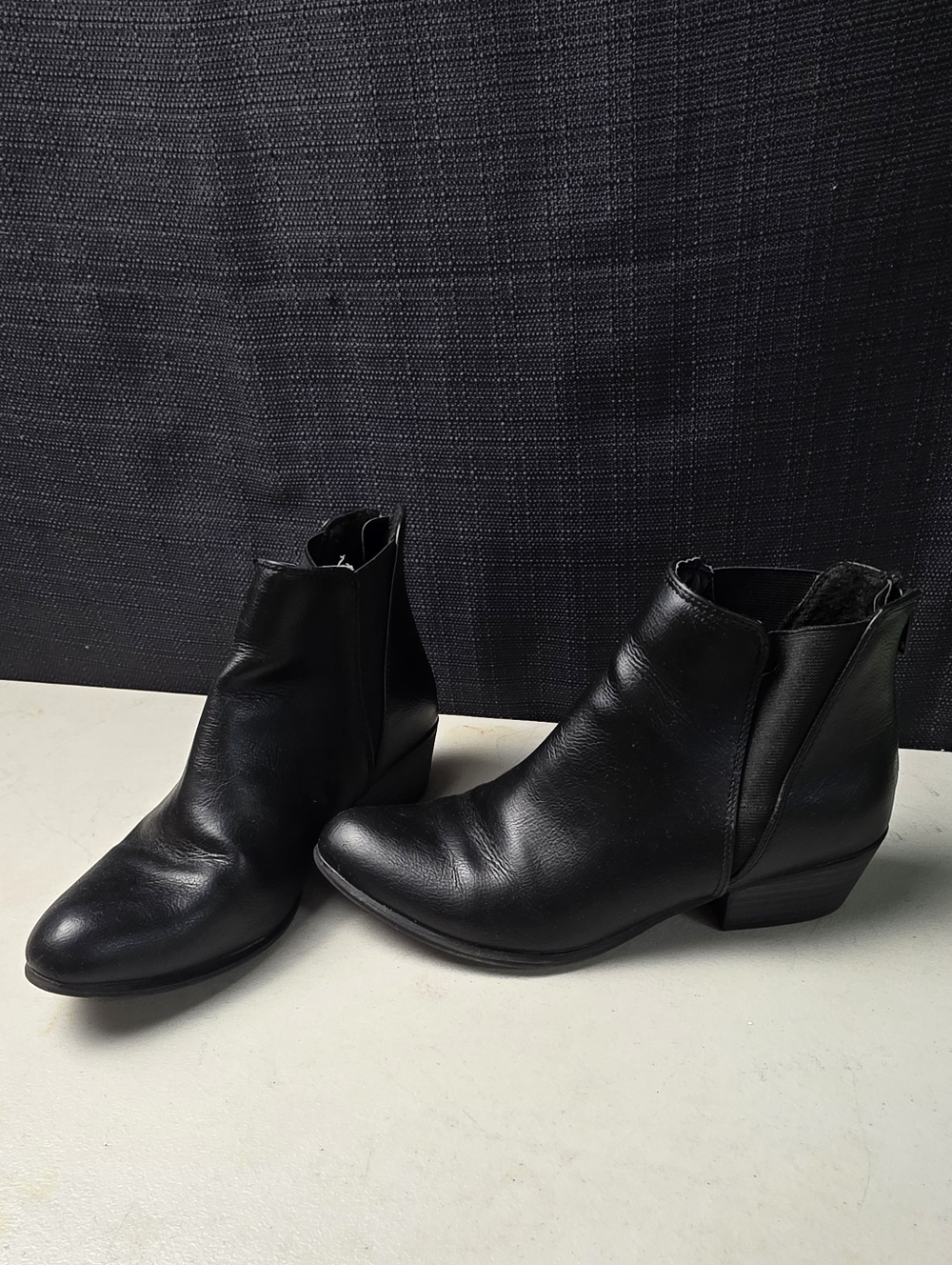 Women's Esprit Black Tiffany Ankle Boots Size 6.5M